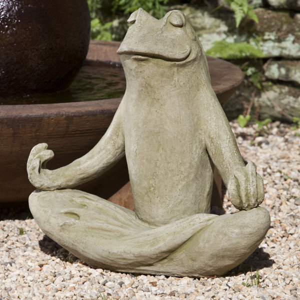 Campania International, Inc Totally Zen Frog Statue & Reviews Perigold